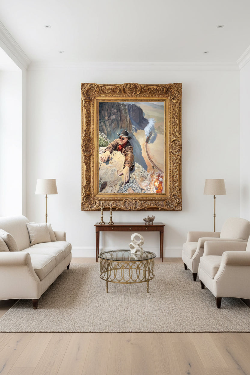 “Mischief” Original Oil Painting