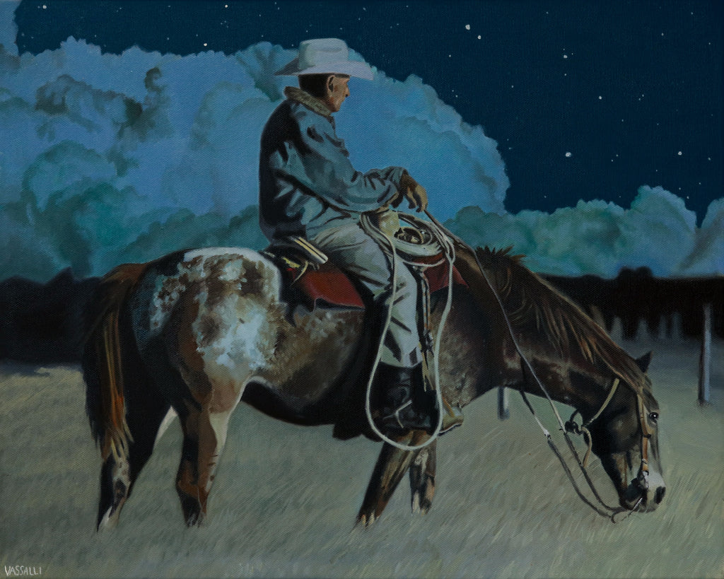 "Midnight Oil" Fine Art Print (16x20 in)